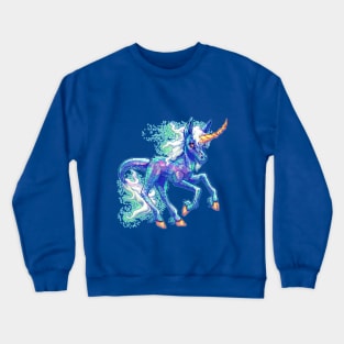 Glowing unicorn Crewneck Sweatshirt